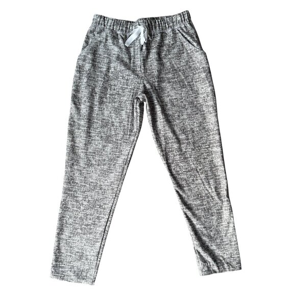 Scorpio Sol gray elastic drawstring stretchy casual comfy activewear pants S - Picture 1 of 9
